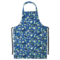 Food Tech Apron 84Cm Pk5 Blue