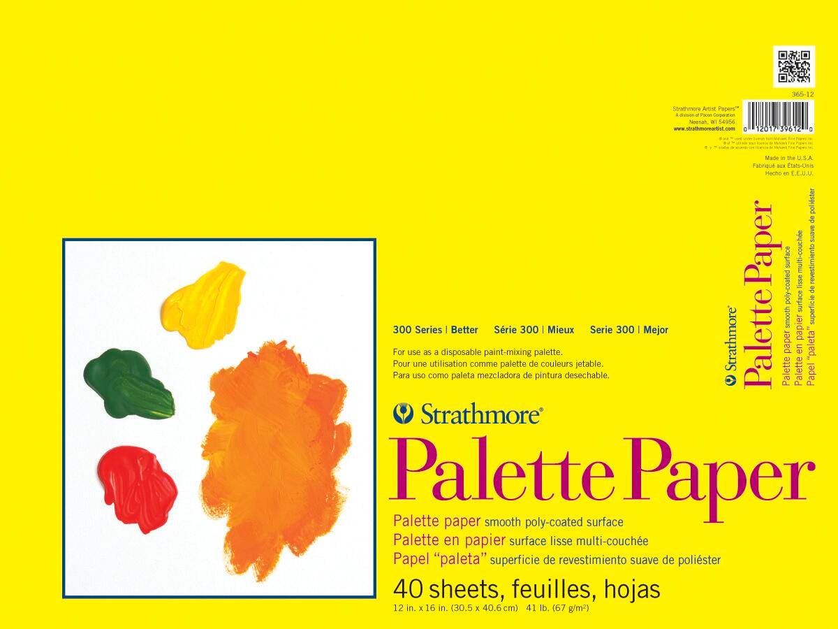 PALETTE PAPER STRATHMORE 300 SERIES 12X16 40 SHT