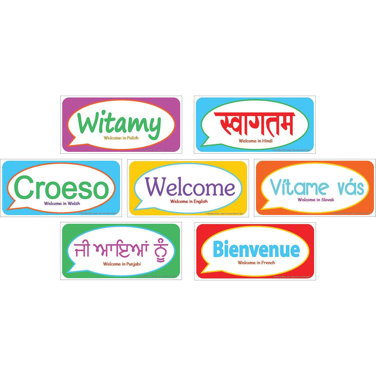 Welcome Pack Laminated Cards X24