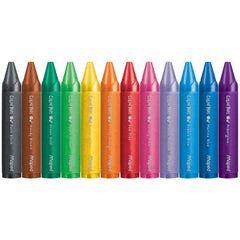 Wax Crayons Jumbo Pk12