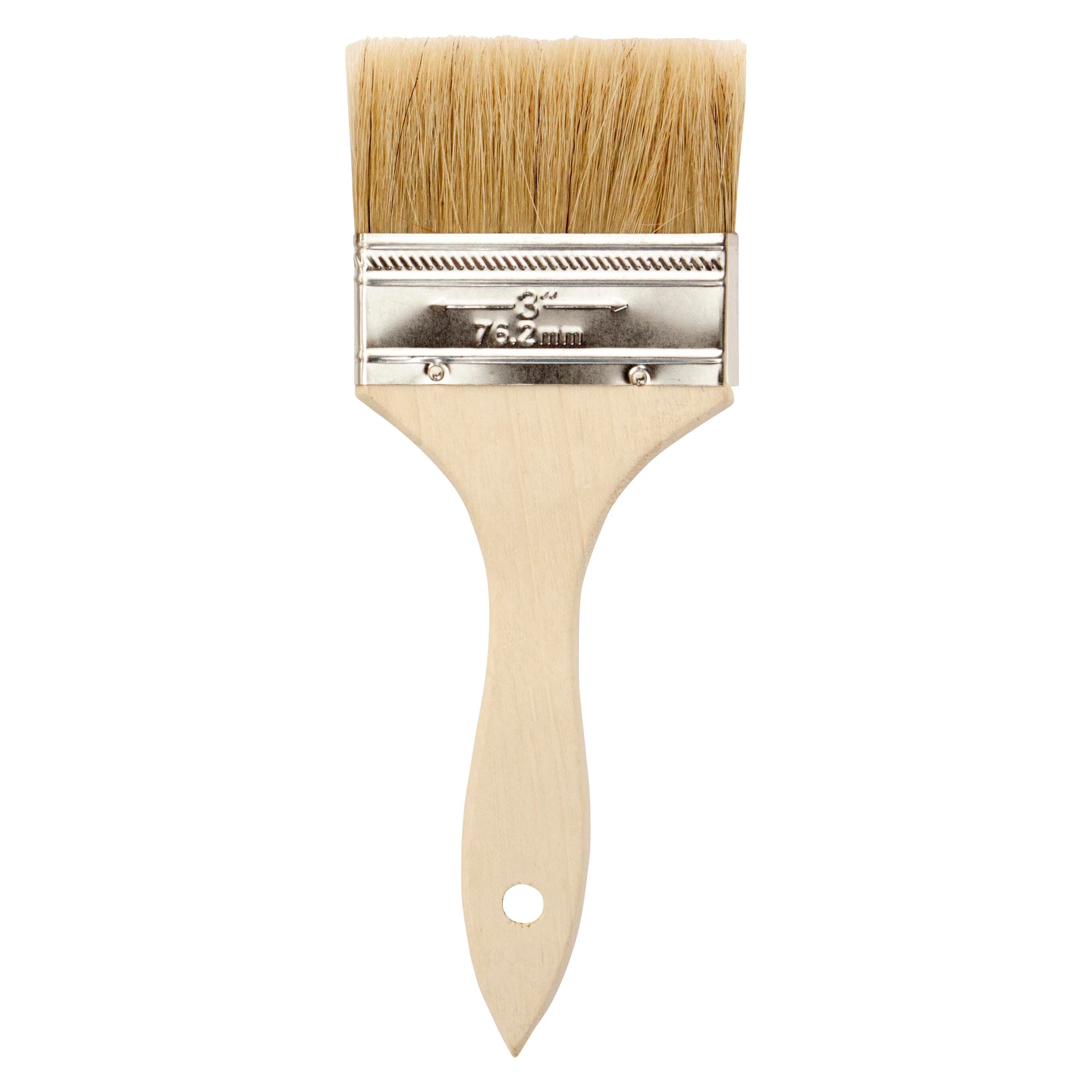 BRUSH RICHESON UTILITY WHITE BRISTLE SIZE 3 IN