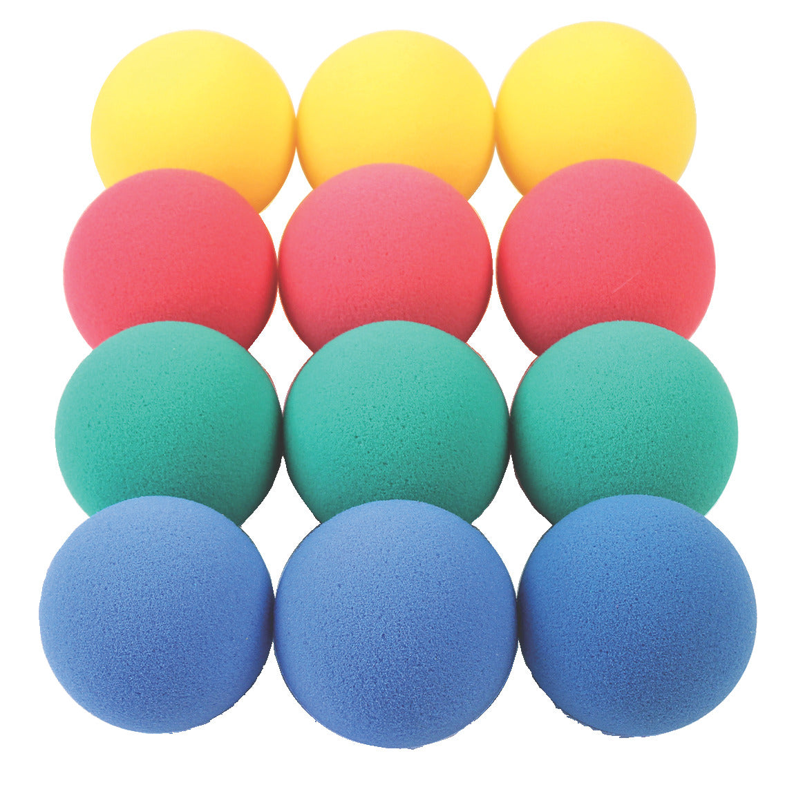 Soft Sponge Foam Balls - 90Mm Pk12