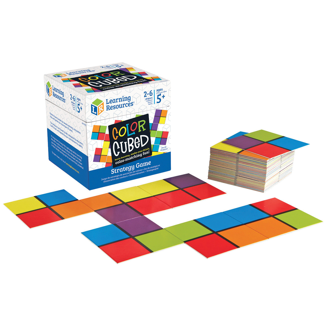 Color Cubed - Strategy Boxed Game.