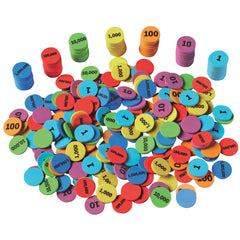 Place Value Disks - 2.5Cm In Dia.