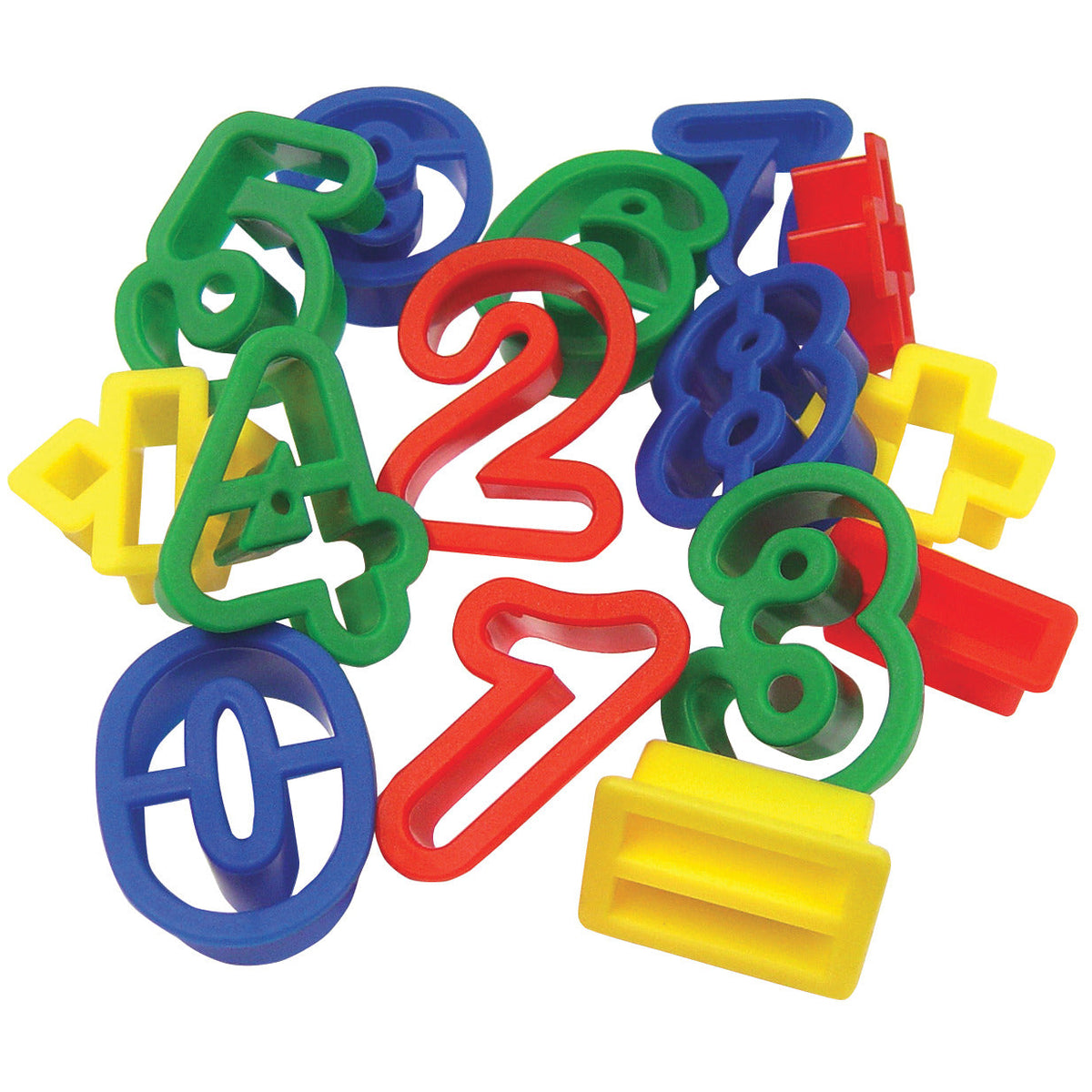 Plastic Dough Cutters Pk 15