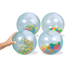 See Inside Activity Balls X 4