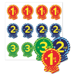Winners Rosettes Stickers Pk120