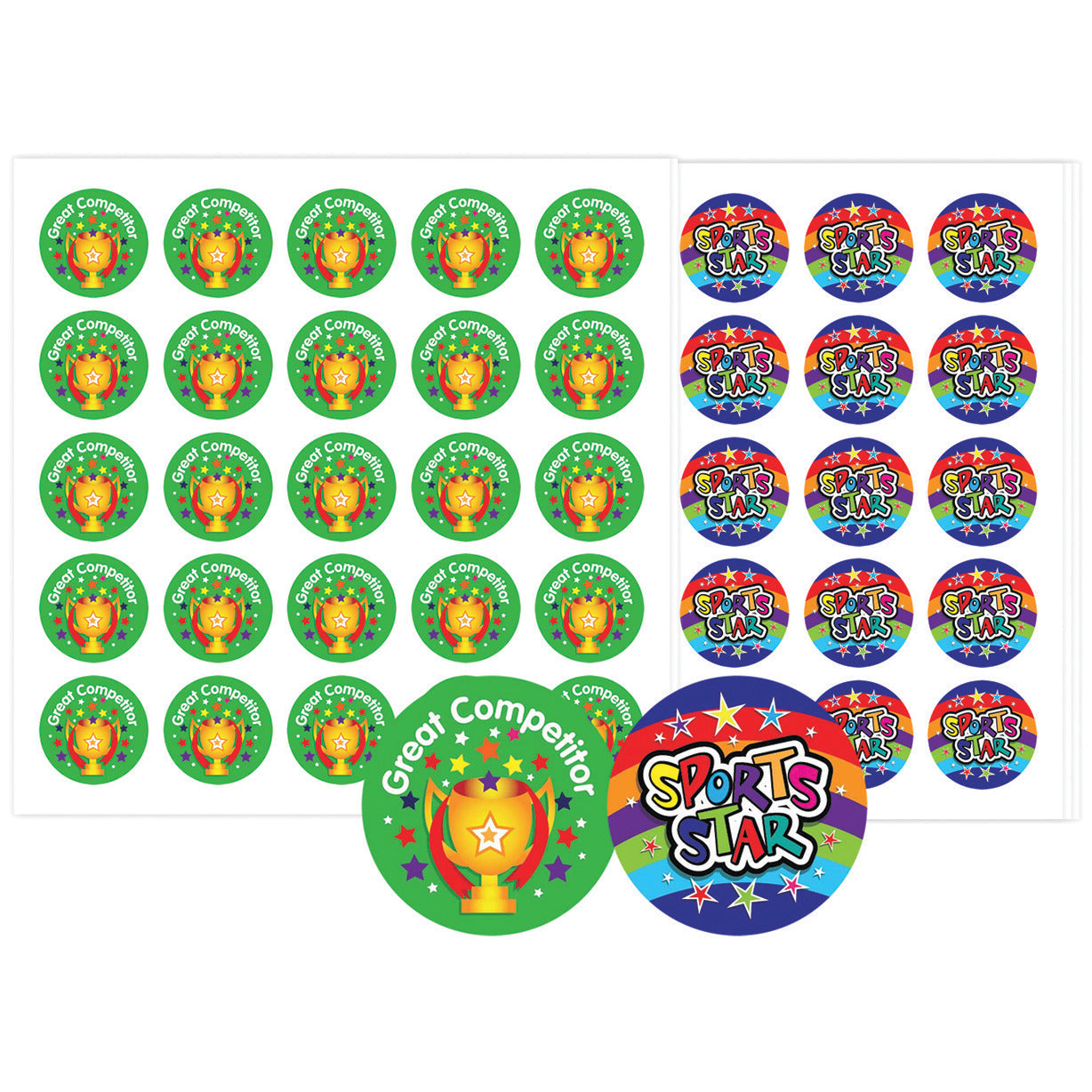 Taking Part Sticker. 28Mm Pack Of 1
