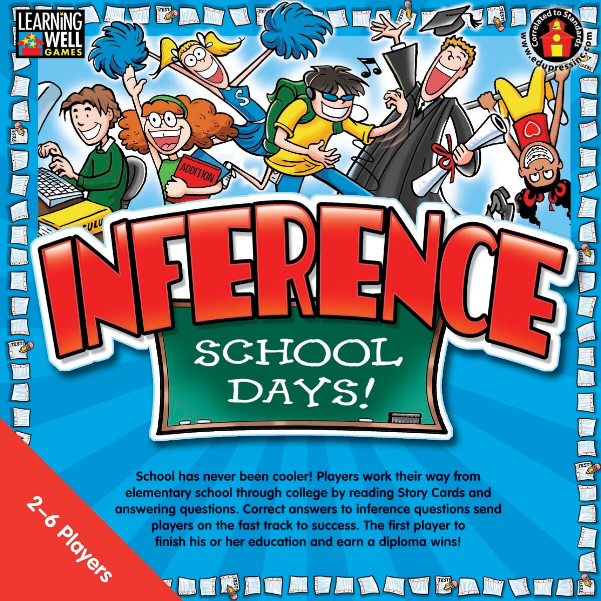 GAME INFERENCE SCHOOL DAYS LEVEL BLUE 3.5-5.0