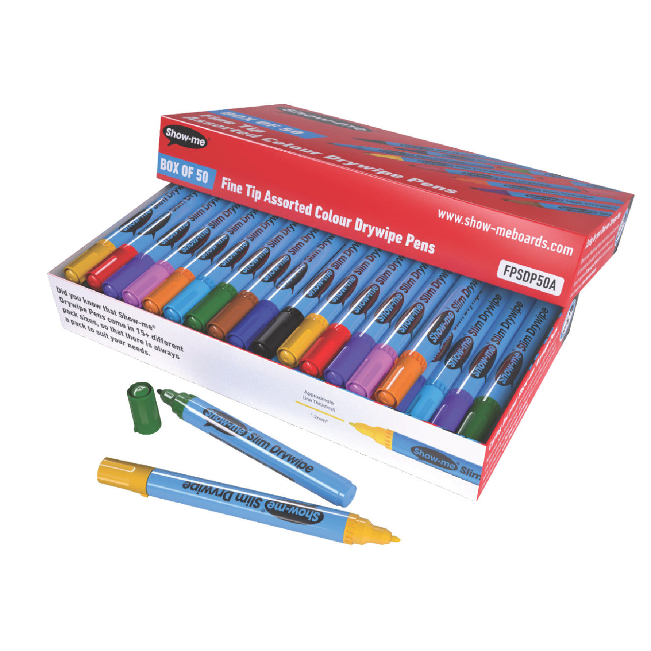 Show-me® Drywipe Markers