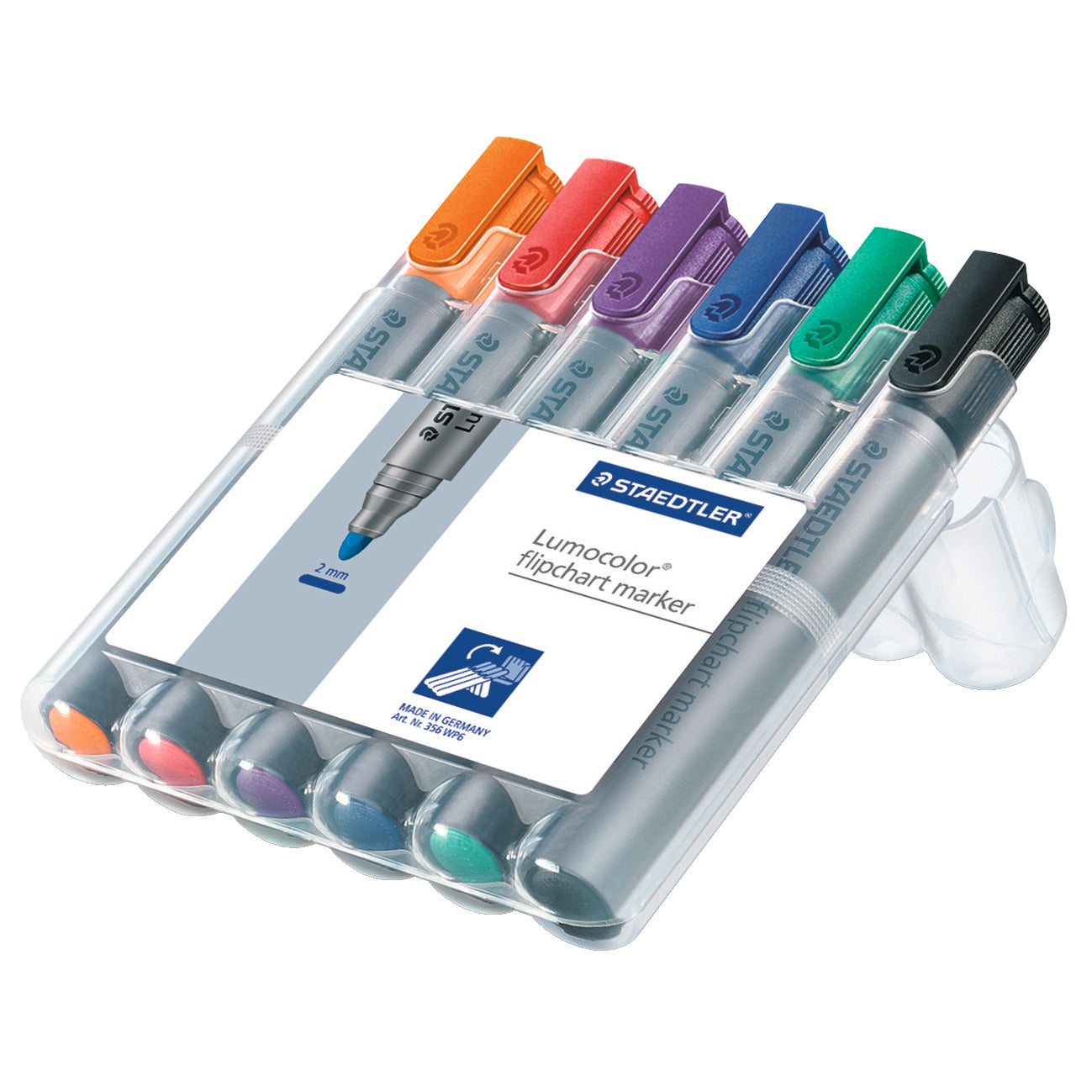 Lumocolour Flipchart Marker Pk6