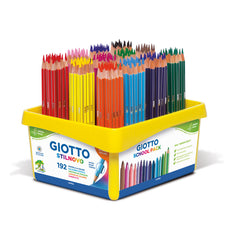 Giotto Colour Pencil Astd Pk192