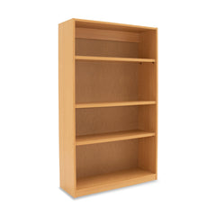 Monarch MEQ1500B open bookcase with 1 fixed & 2 adjustable shelves