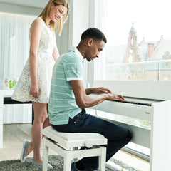 Roland F701 digital piano - White