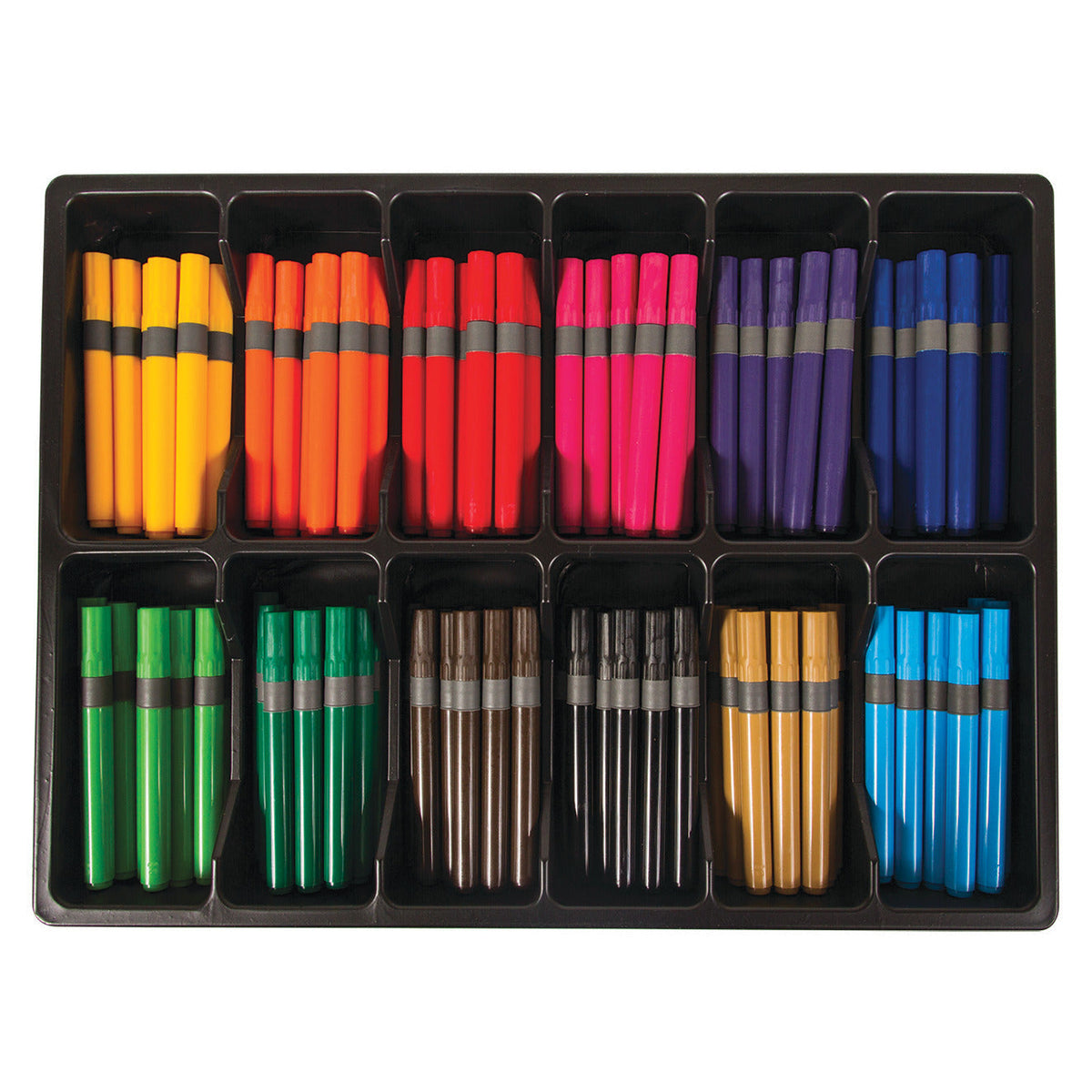 S/Buy Broad Tip Colour Pens Pk12