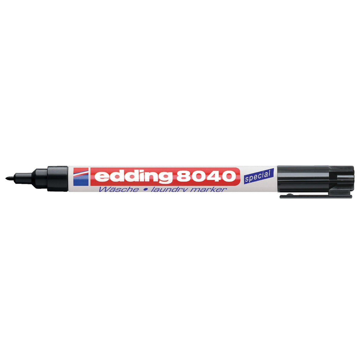 Edding Laundry Marker 8040 Blk Pk10