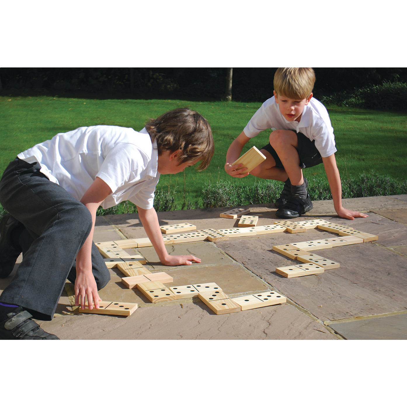 Wooden Floor Dominoes X75