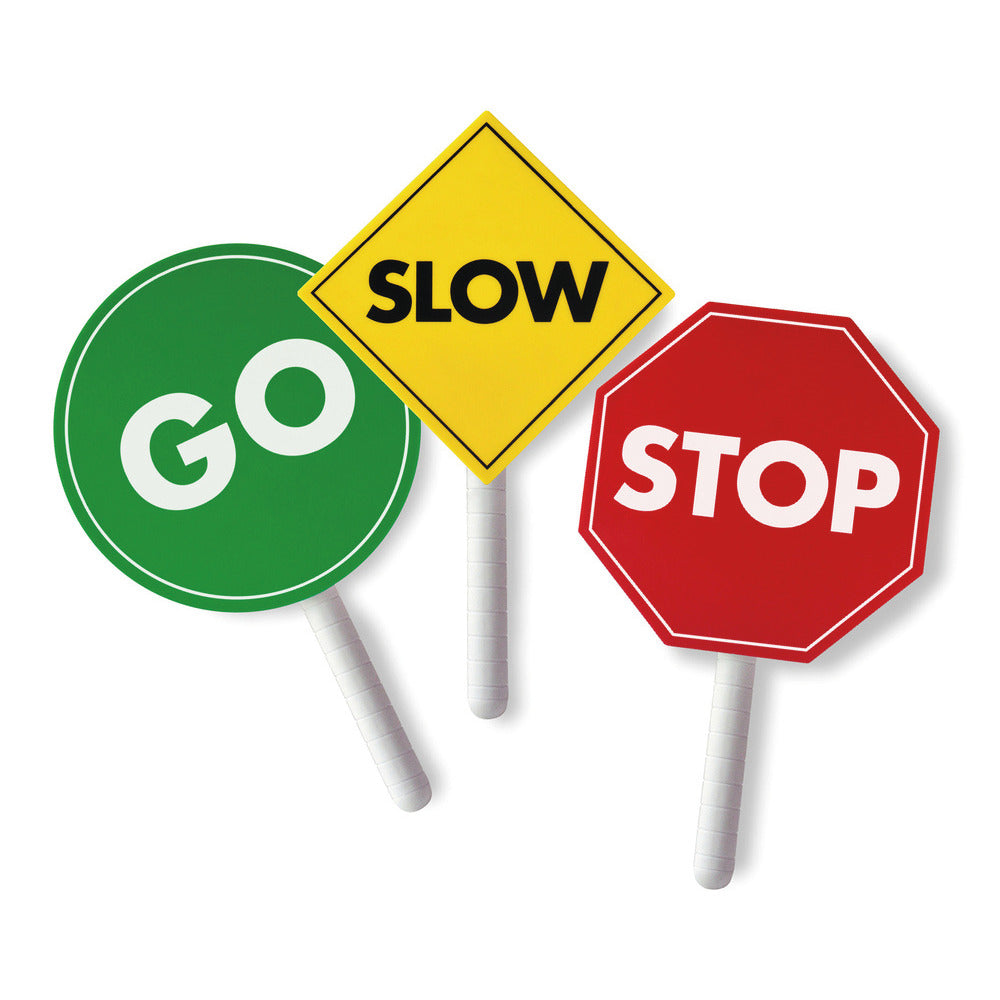 Traffic Signs Set Of 3