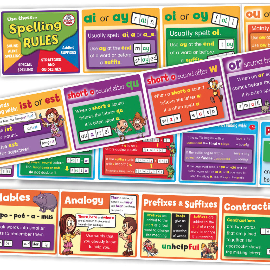 Spelling Rules Frieze 8.4 M Long