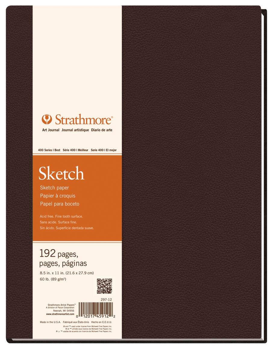 SKETCHBOOK 400 SERIES HARDBOUND 11X14 IN 60 LB 96 SHTS
