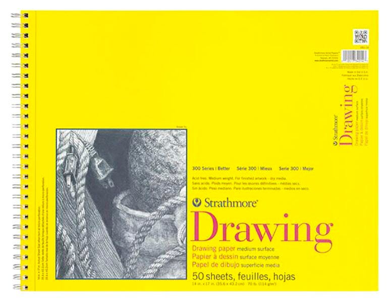 PAD DRAWING 300 SERIES 14X17 IN 70 LB 50 SHTS