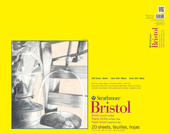 PAD BRISTOL 300 SERIES 19X24 IN 100 LB SMOOTH 20 SHTS