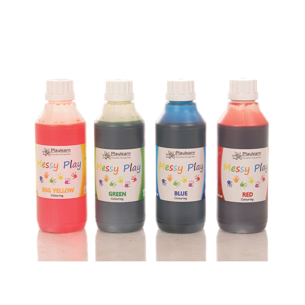 Food Colouring 500Ml Bottles Set 4