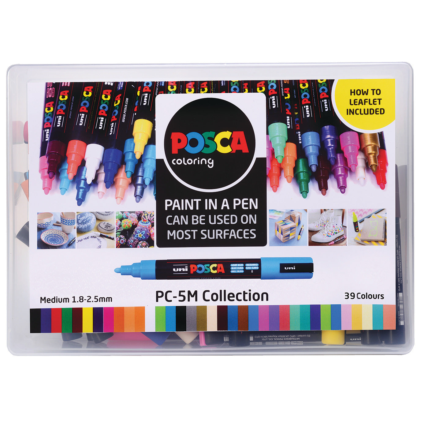 Posca Markers Fine Assorted Pk39