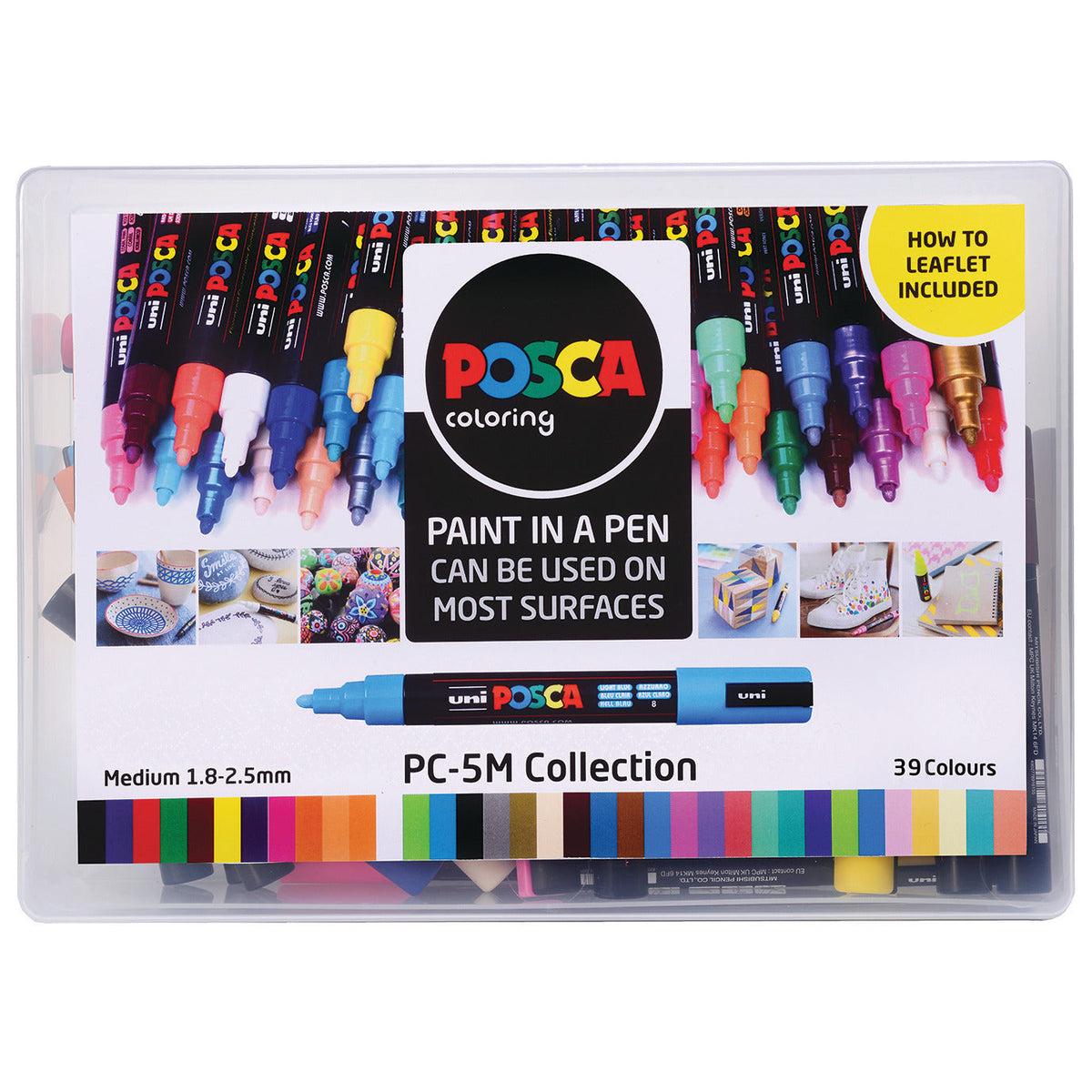 Posca Markers Fine Assorted Pk39