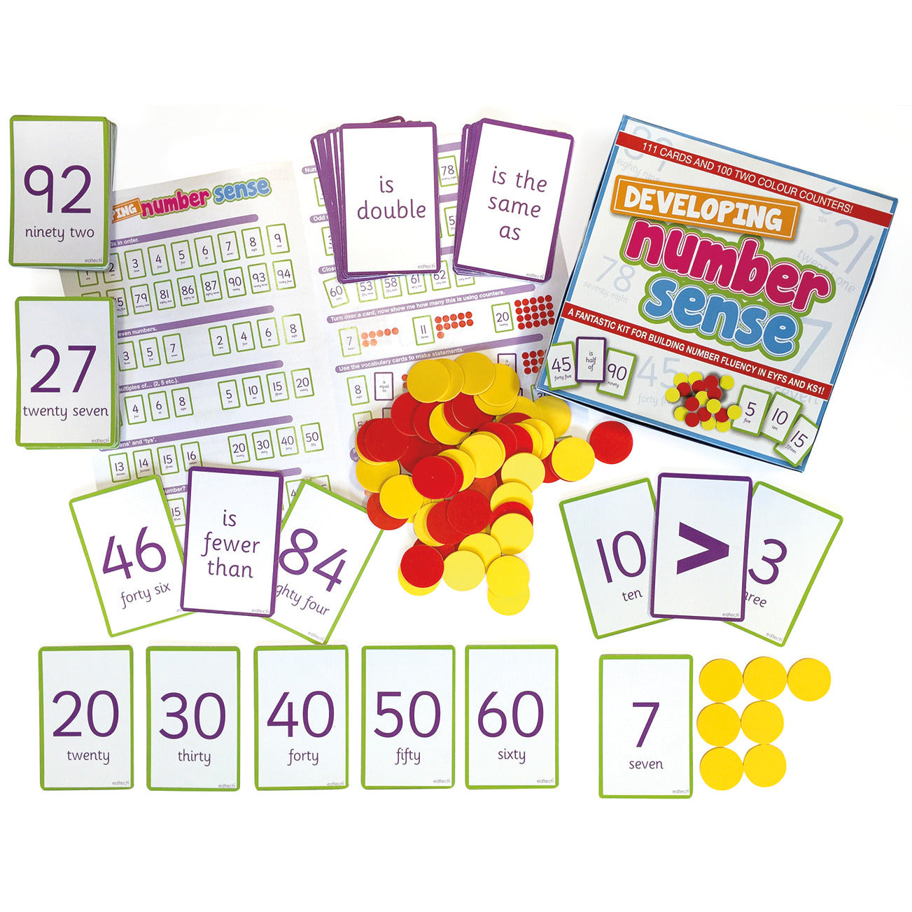 Number Sense Kit Cards 0-100