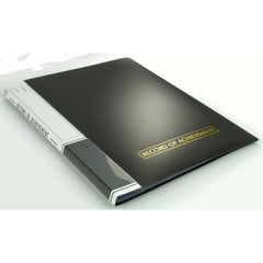 Presentation File 20 Pocket Black