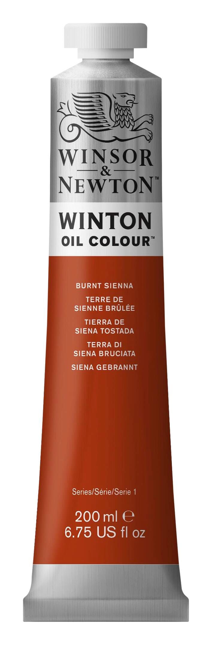 PAINT OIL W AND N 6.75 OZ BURNT SIENNA