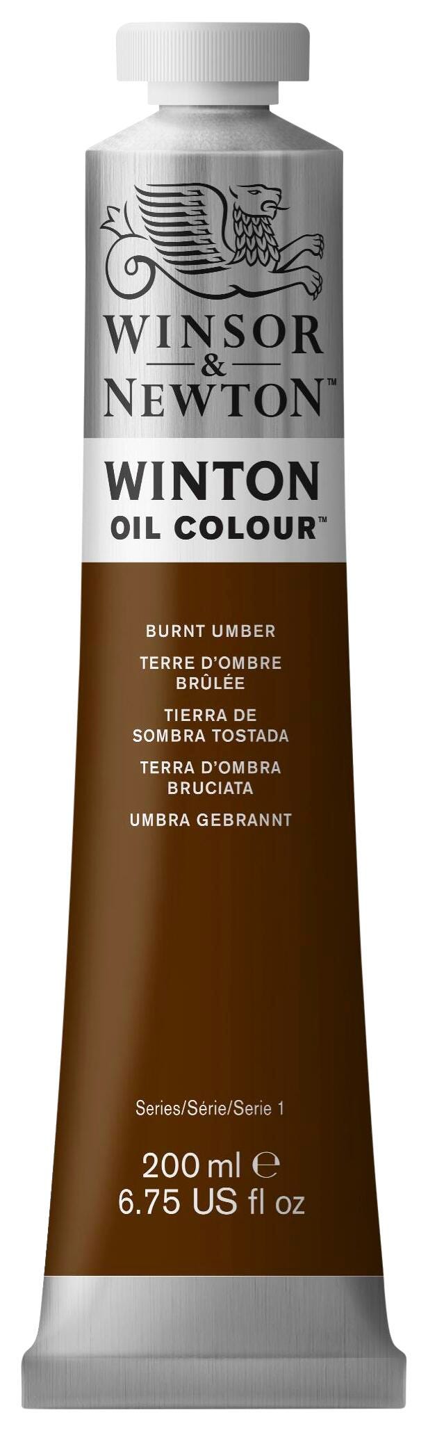 PAINT OIL W AND N 6.75 OZ BURNT UMBER