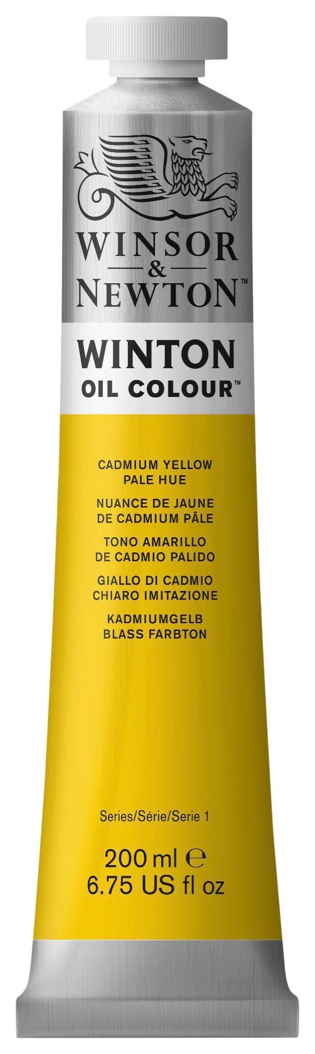 PAINT OIL W + N 6.75 OZ CADMIUM YELLOW PALE HUE