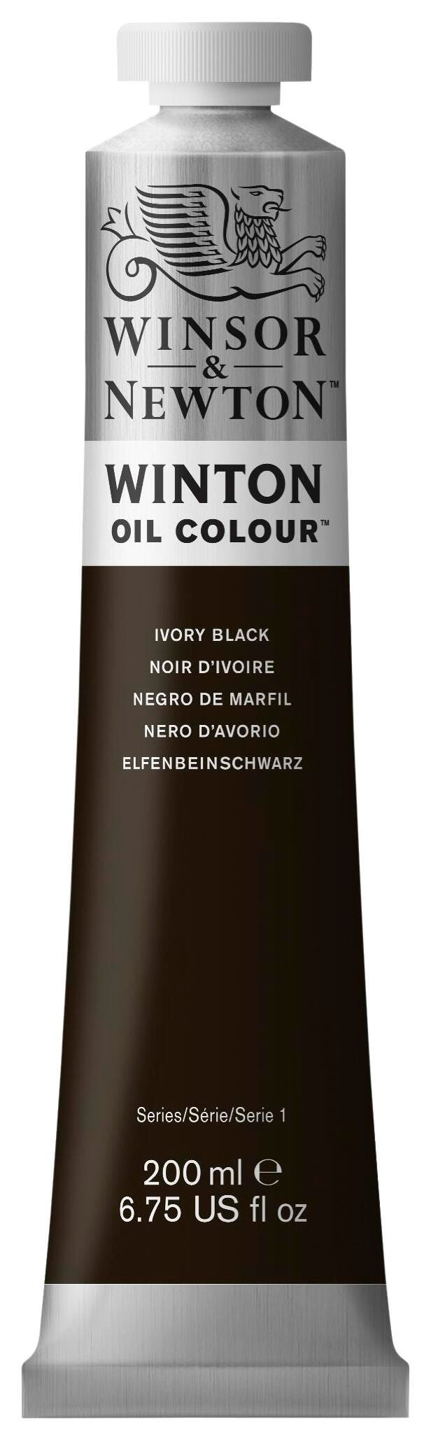 PAINT OIL W AND N 6.75 OZ IVORY BLACK