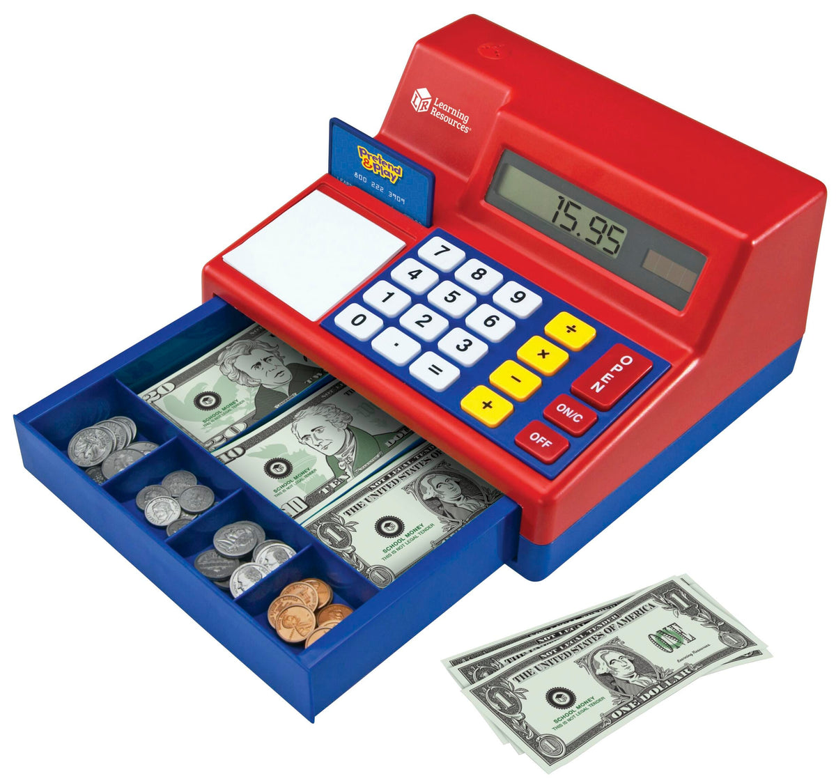 CASH REGISTER CALCULATOR - SET OF 73