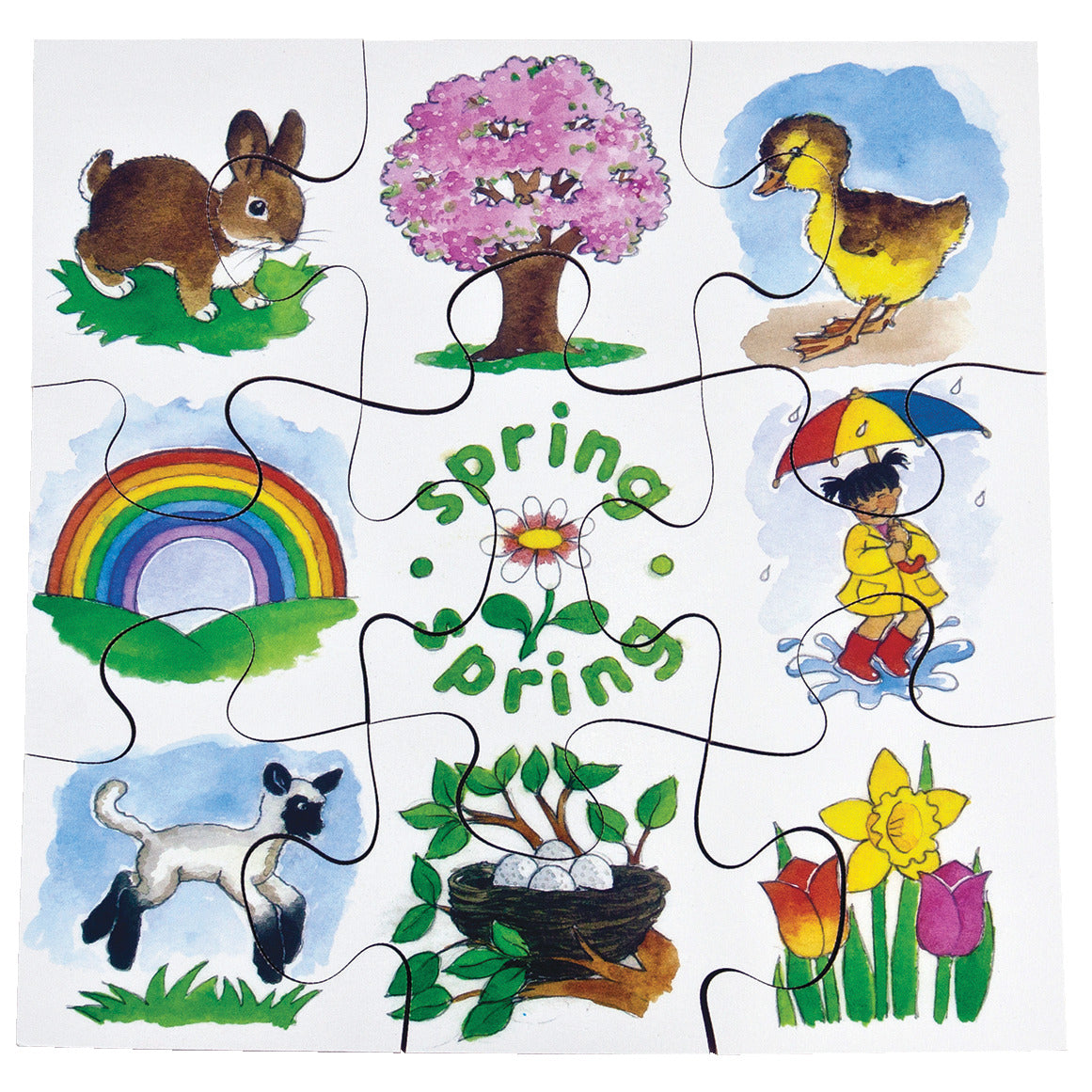 Seasons Puzzles - Set Of 4