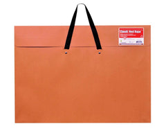 ENVELOPE EXPANDING RED FIBER STOCK CLOTH HANDLES 17X22X2