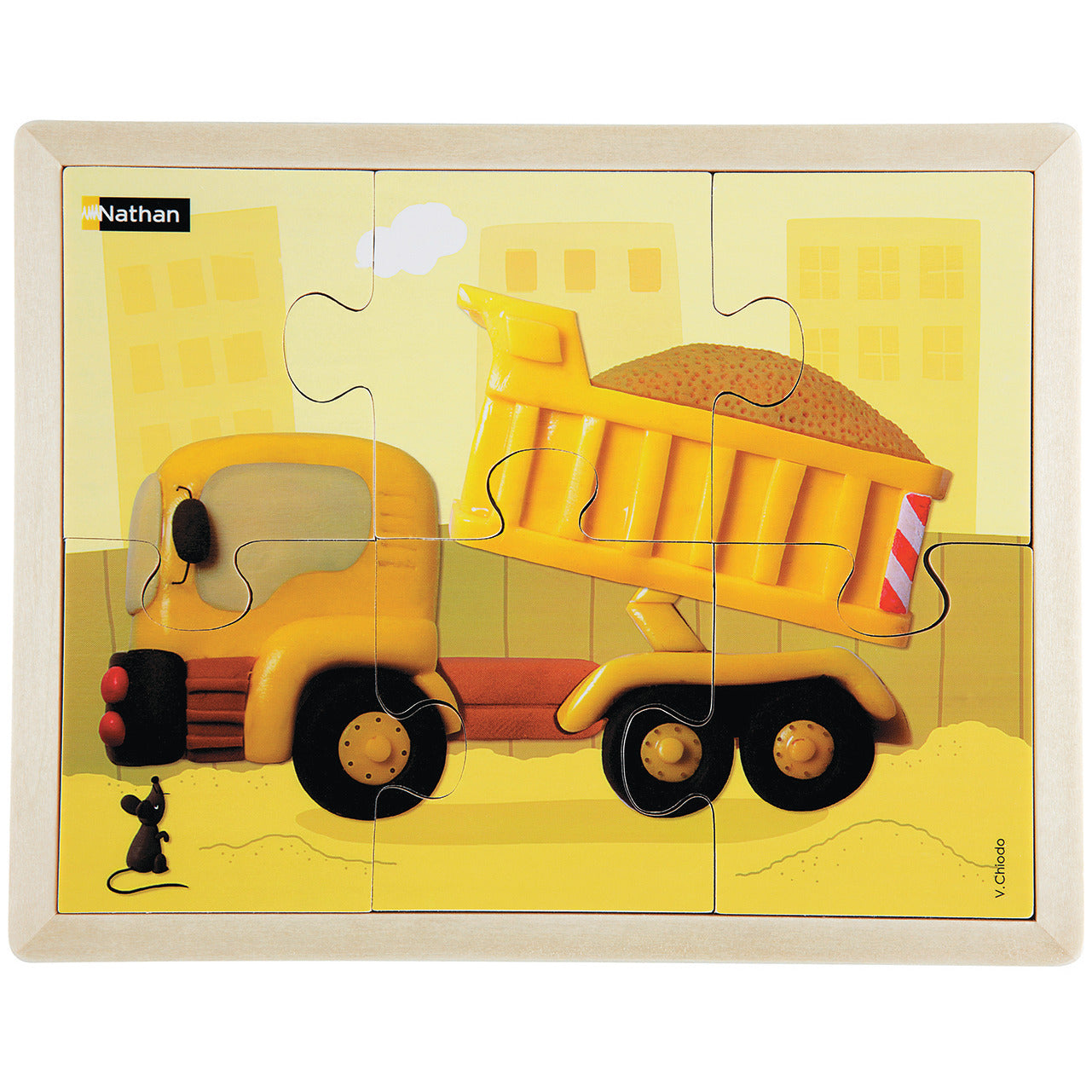 Colour Vehicles Puzzles