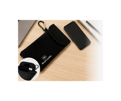 Signal Blocking Phone Pouch with Velcro opening