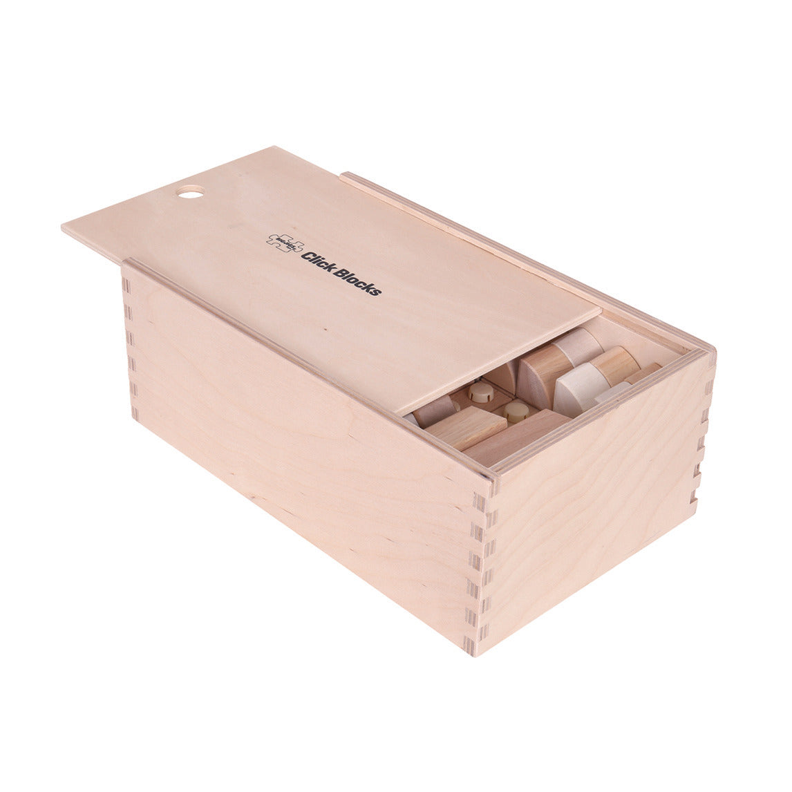 Natural Click Blocks Set In Box