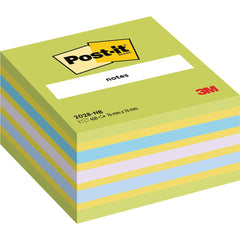 Post-It Cube 76X76Mm Blu/Grn 450Shts