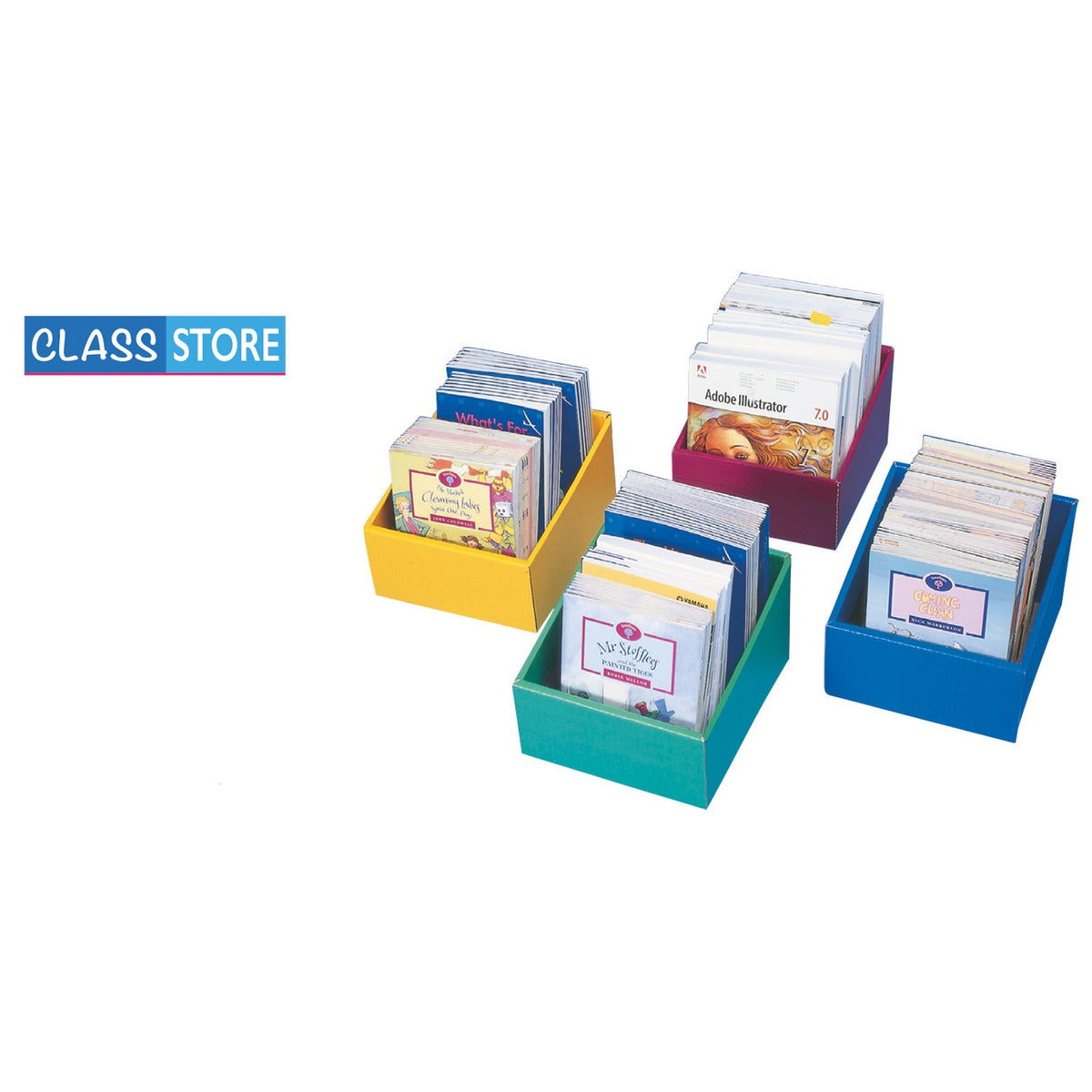 School Book Browser Asst Cols Pk 12