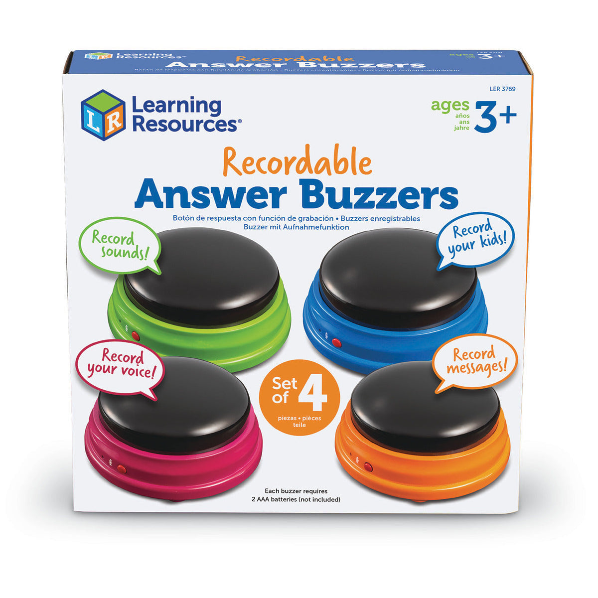 Recordable Answer Buzzers