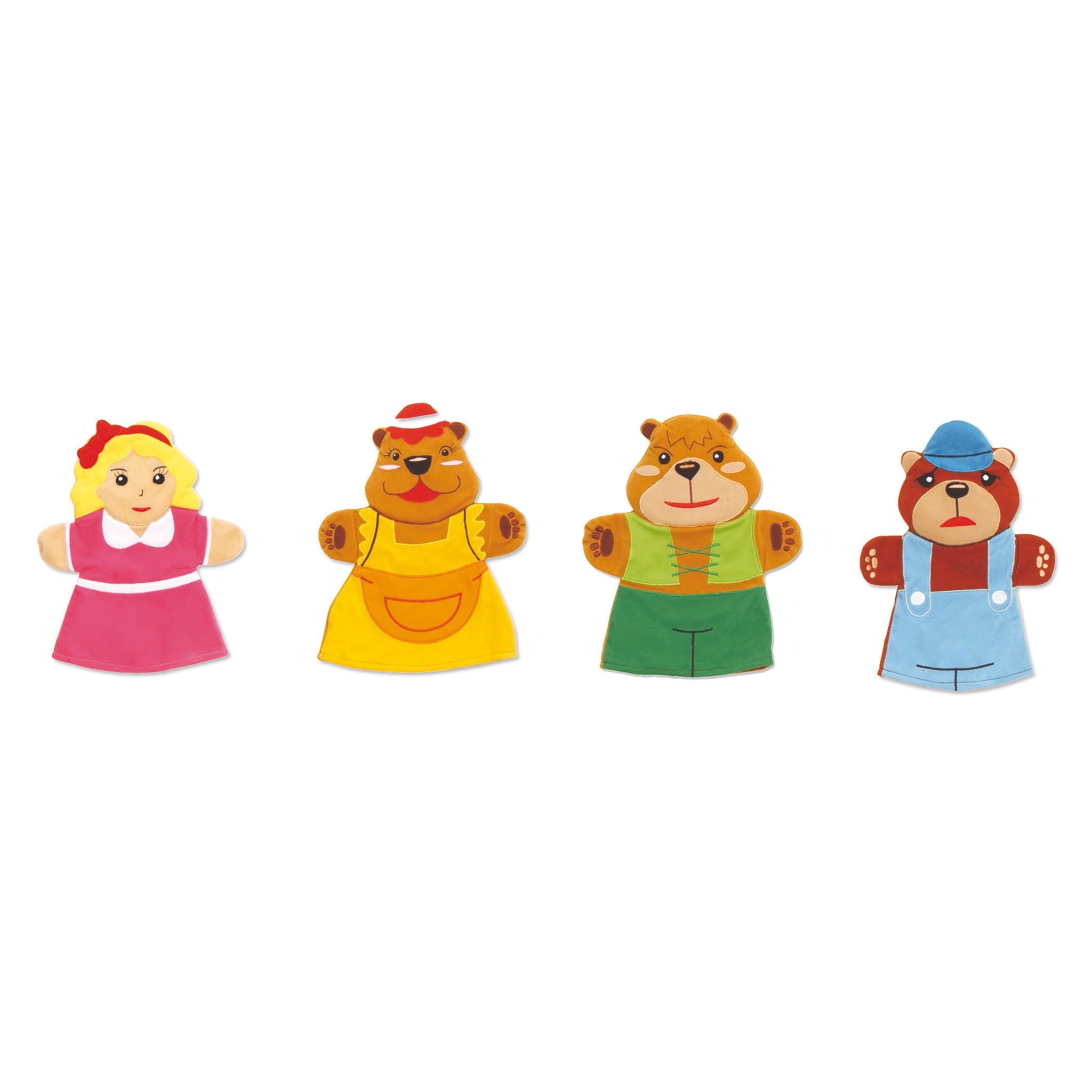 Goldilocks And 3 Bears Hand Pupp