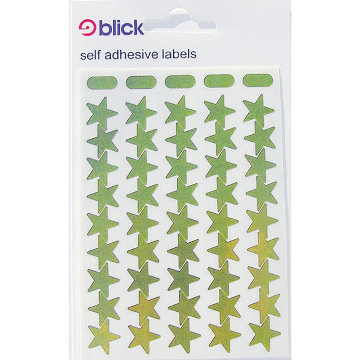 Stars Gold Self Adhesive Pack 2700