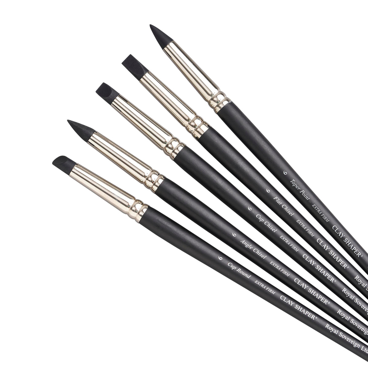 TOOLS MODELING CLAY SHAPER LARGE SET OF 5