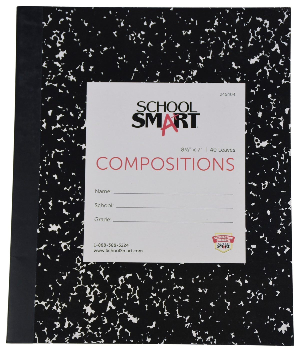 PAPER COMP BOOK SOFT 8.5X7 RULED SCHOOL SMART 40 SHTS