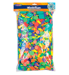 WONDERFOAM SHAPES ASSORTED SIZES 1 LB BAG