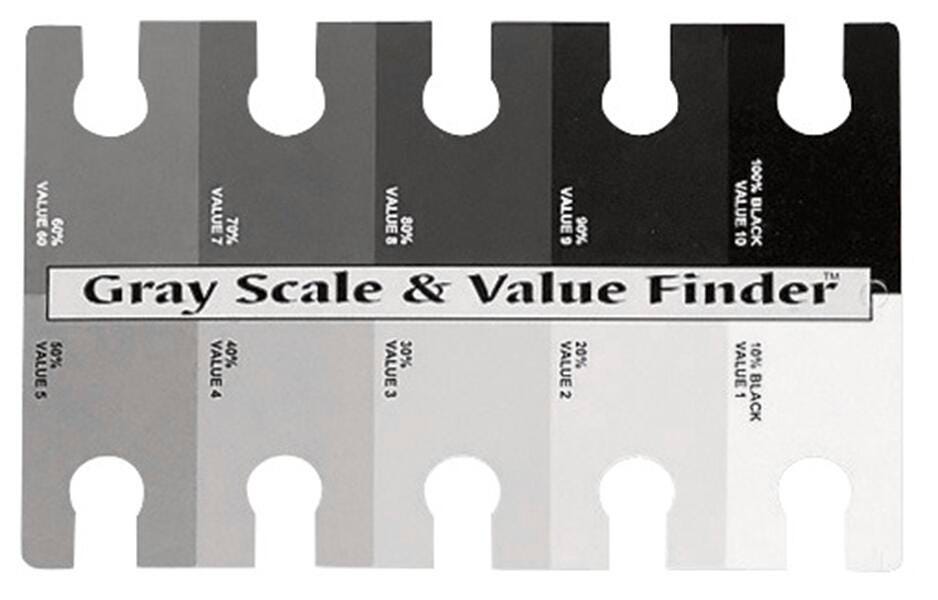 COLOR WHEEL GRAY SCALE 4X6